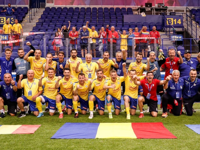Romania debut perfect cu un scor de 9-1 la Cupa Mondială de minifotbal din Emiratele Arabe Unite