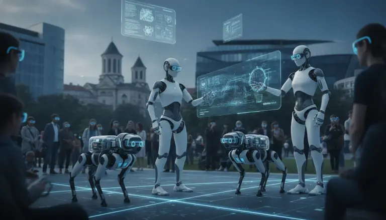 Lumen va testa la Cluj roboți umanoizi și patrupezi autonomi, folosind tehnologia dezvoltată pentru ochelarii destinați persoanelor cu deficiențe de vedere.