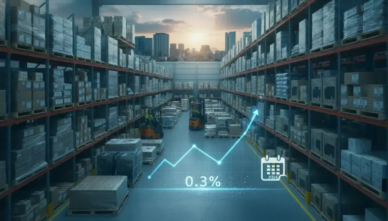 INS: Creșterea de 0,3% în comerțul en-gros în primele opt luni din 2026