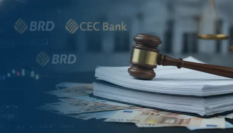 Băncile contestă amenzile în cazul ROBOR: BRD dă startul proceselor, iar CEC Bank urmează joi