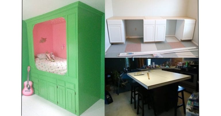 Transformați vechile dulapuri de bucătărie în lucrări de artă.Arată incredibil!