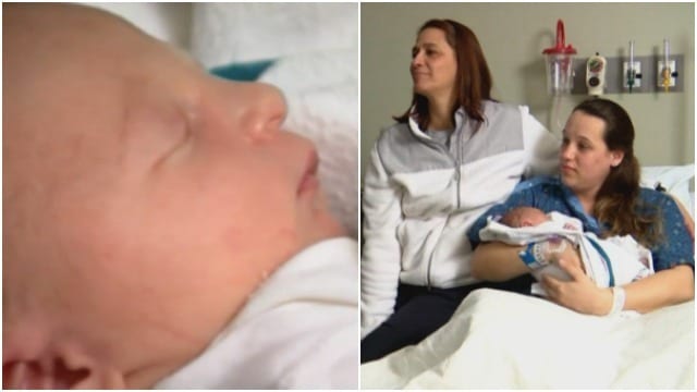 O mamă a născut un bebeluș sănătos, dar altceva le-a uimit pe asistente. Un fenomen rar de 1 în 48 milioane nașteri