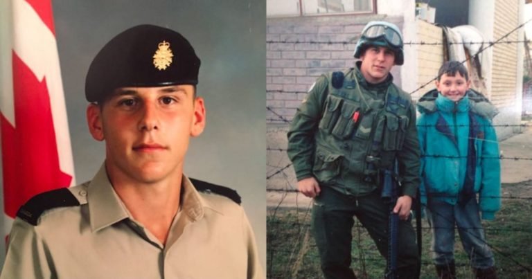 Un soldat și un refugiat s-au reîntâlnit după 24 de ani. Un moment emoționant!