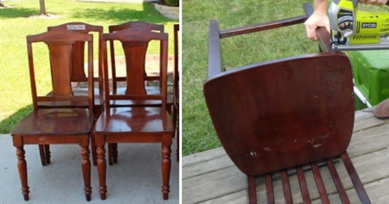 15 moduri în care puteți refolosi un scaun vechi